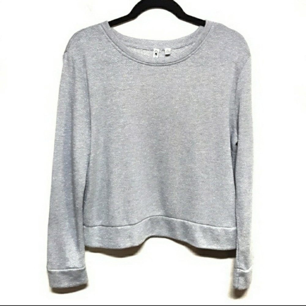 Cable & Gauge Sparkly Sweatshirt